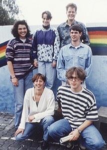 Das KJG-Leitungsteam von 1993 bis 1994